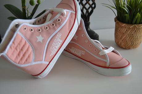 Ružové vysoké tenisky american eagle, american eagle,37