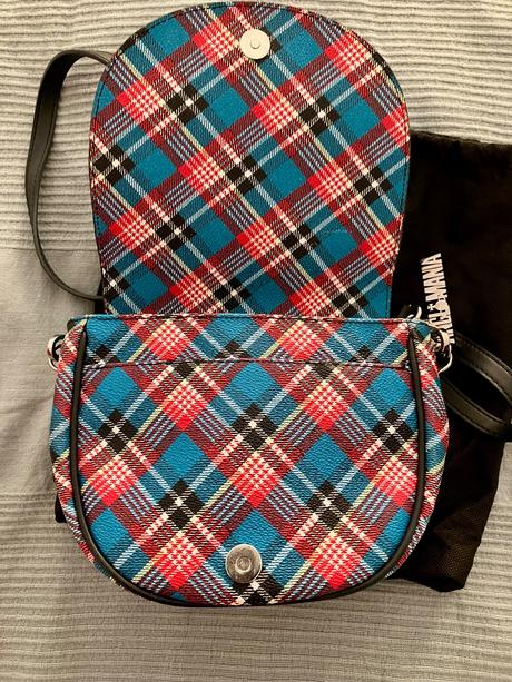 Vivienne westwood shuka tartan anglomania crossbod, vivienne westwood