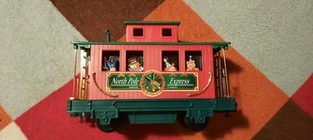 Vláčik vianočny - 22 x16 x 12 cm,