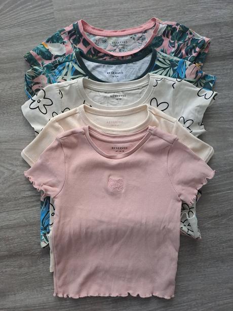 Tričká pre dievčatá 4x, reserved,122