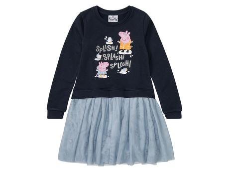 Bavlnené šaty peppa pig, lupilu,104