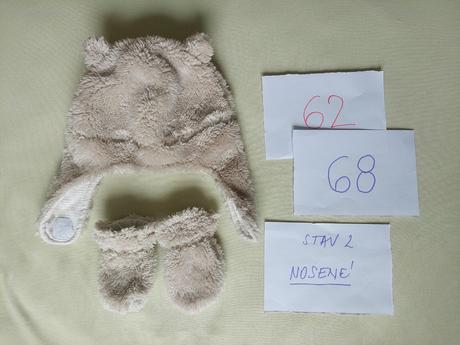Set čiapka+rukavičky, carter's,62