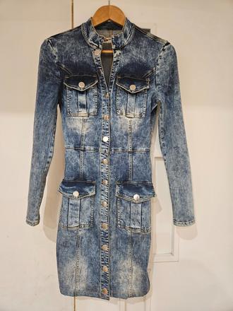 Mexton 36 s ko riflove šaty, mexton,s