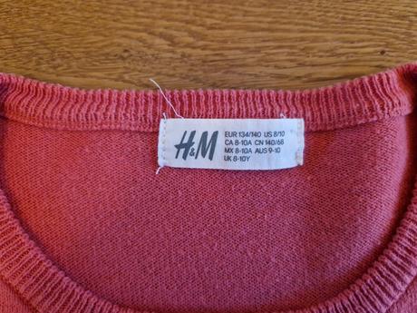 Pulover s vianocnym motivom 134 140 h&m, h&m,134
