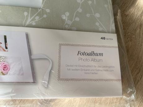 Svadobný fotoalbum tchibo s viazaním - nepoužitý, 