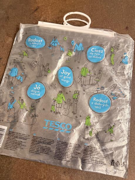 Tesco taška na mrazené výrobky, 