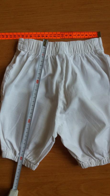 Biele šortky, next,86