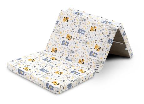 Sensillo skladacia matrac do postieľky priatelia z, šírka (cm): 60,dĺžka (cm): 120