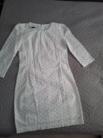 Mango biele saty, mango,xs