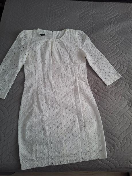 Mango biele saty, mango,xs