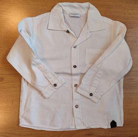 Biela košeľa papermoon 104, 104