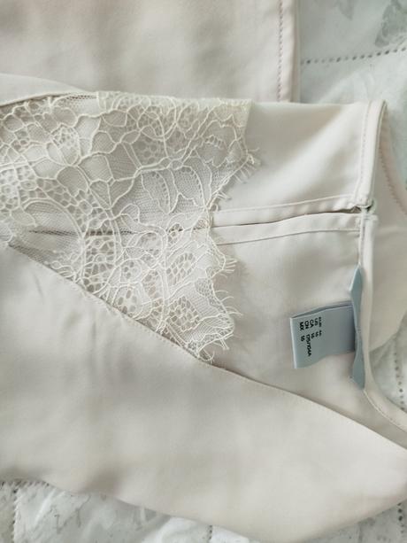 Saténové blúzky pod sako, h&m,46