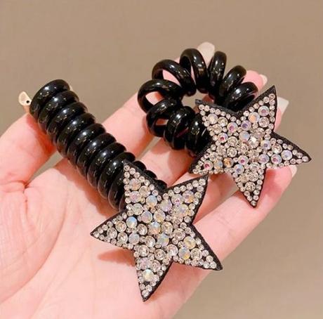 Elastické hviezdičky do vrkočov 2ks,