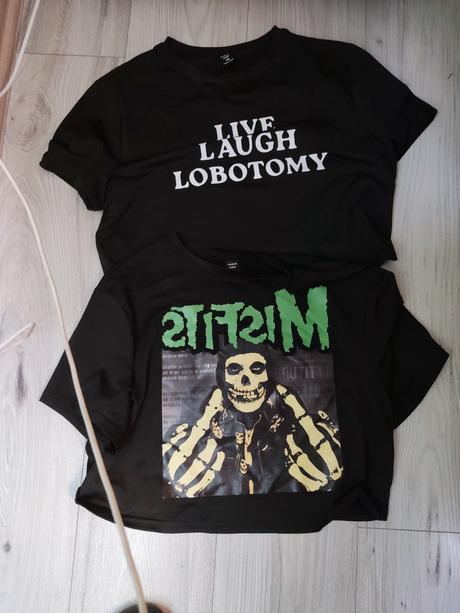 2 krát crop top, 44