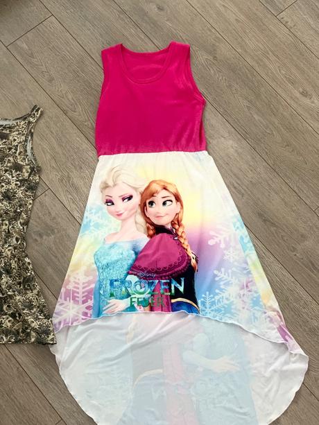 Maxi saty frozen, 146