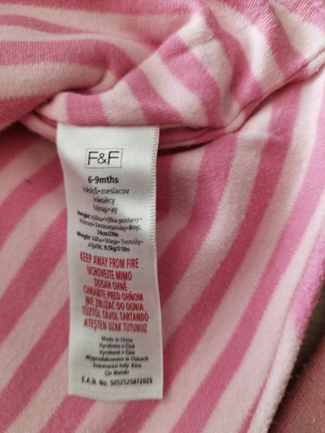 Teplé šaty, f&f,68