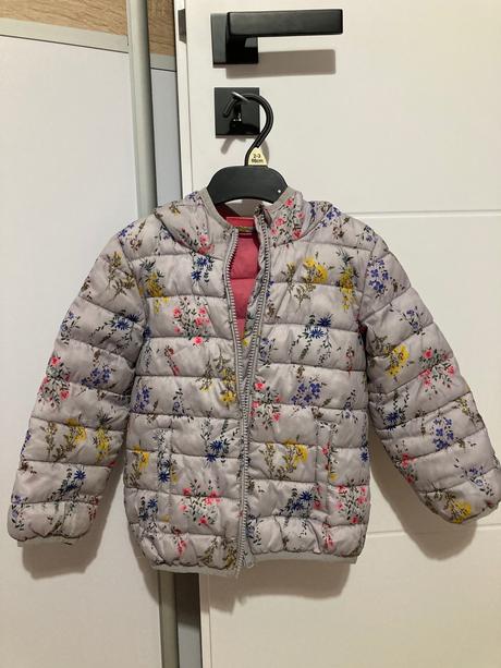 Dievcenska kvietkovana presivana bundicka next, next,98