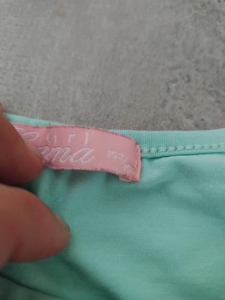 Dievčenské tričko s krátkym rukávom, 152