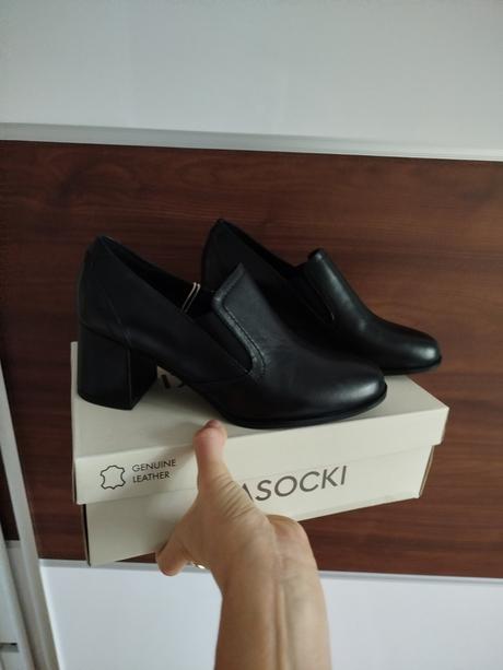 Kožené topánky, lasocki,38