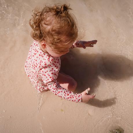 Swim essentials plavky s dlhým rukávom s upf 50+, 98 - 128