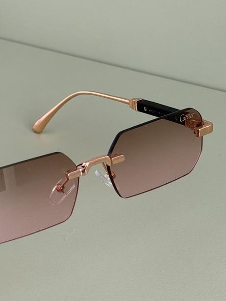 Predám dámske okuliare cartier (rose gold) nové, 
