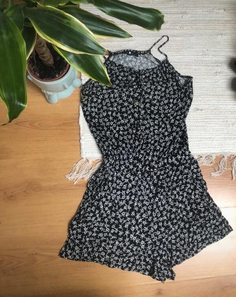 Krátky letný overal, h&m,xs