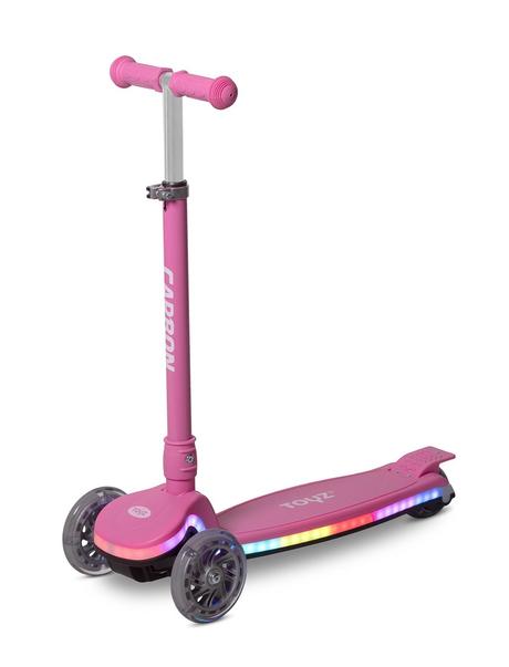 Toyz detská balančná kolobežka carbon so svetelným,