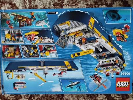 Lego city 60266 - oceanska prieskumna lod, 