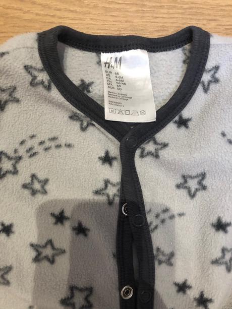 Pyžamká h&m, h&m,68