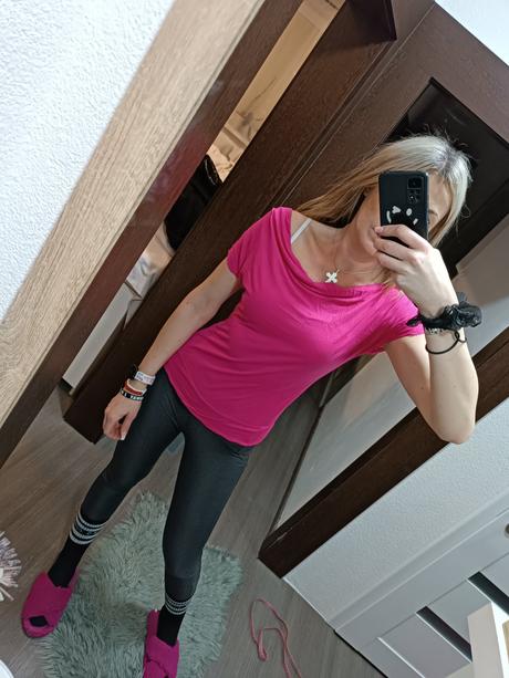 Tričko ružové veľ. s, amisu,s