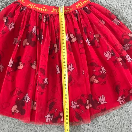 Červená sukňa minnie v.134, disney,134