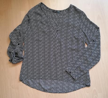 Blúzka s roll up rukávmi, 40