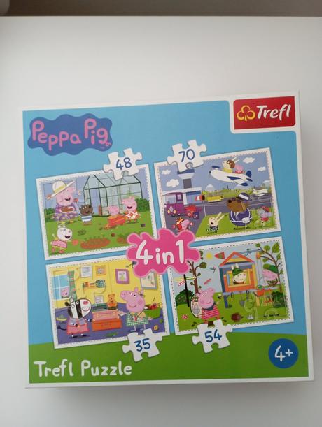 Puzzle 4v1 prasiatko pepa, 