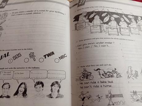 Discoveries activity book 1 1991, 