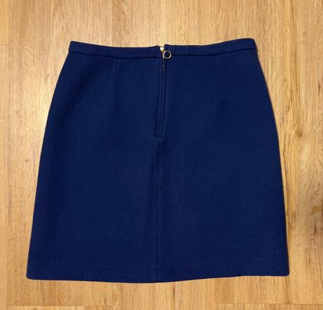 Vlněná sukně s jemným proužkem massimo dutti, m