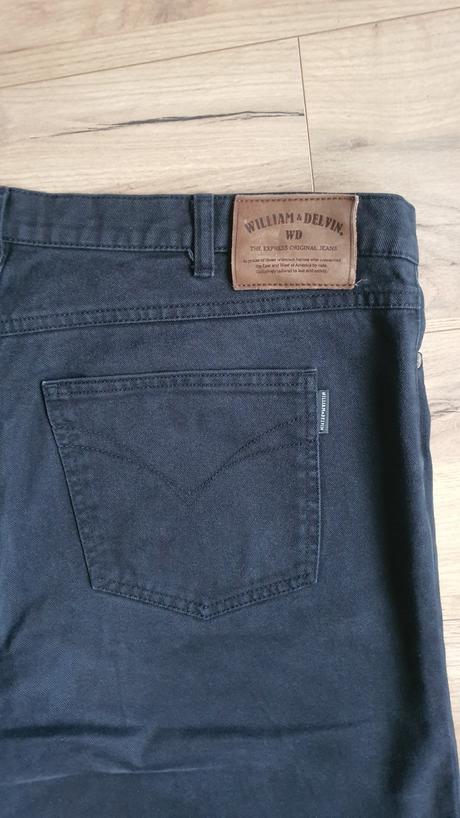 Riflove pánske nohavice 42/36, william & delvin,42