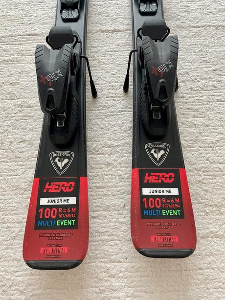 Detske lyže rossignol hero junior me, rossignol,100-109 cm
