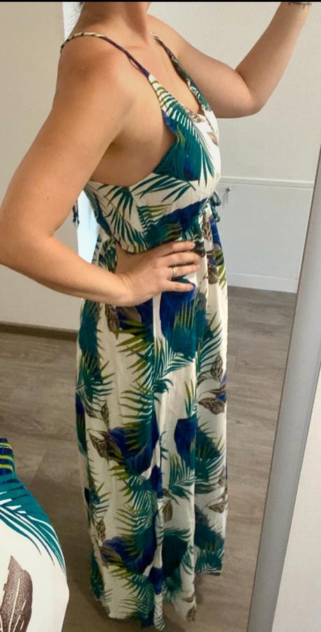 Krásne dlhe letne šaty, l