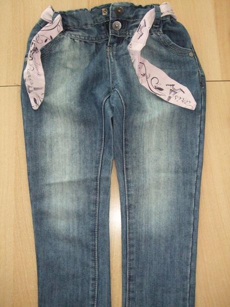 Džínsy so stuhovým opaskom, dopodopo,116