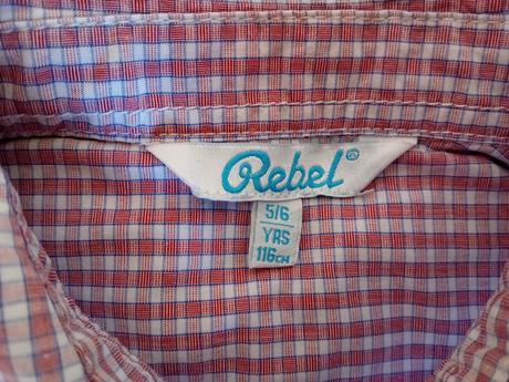 Chlapčenská košeľa, rebel,116