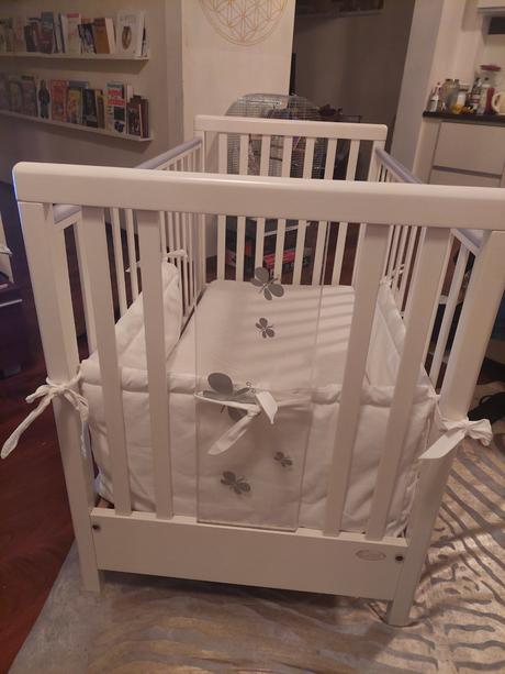 Talianska drevena postielka s hniezdom, zn. picci, 70,140