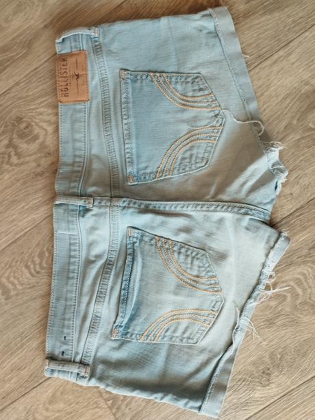 Riflové šortky, hollister,m