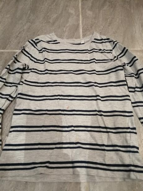 Pásikavé tričko caa, v122, 6-7r. na donosenie, c&a,122