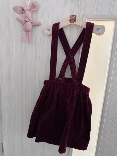 Menčestrová sukňa na traky lindex 110/116, lindex,110