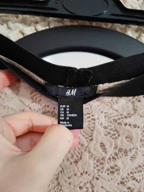 Krajkovaná sukňa h&m, h&m,m