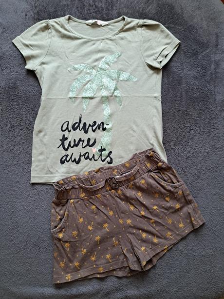 Kratase a tričko, h&m,128