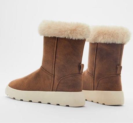 Krásne kožušinkové čižmy značky zara, zara,36