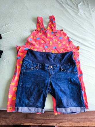 Letné tehotenské šortky, naf naf,44