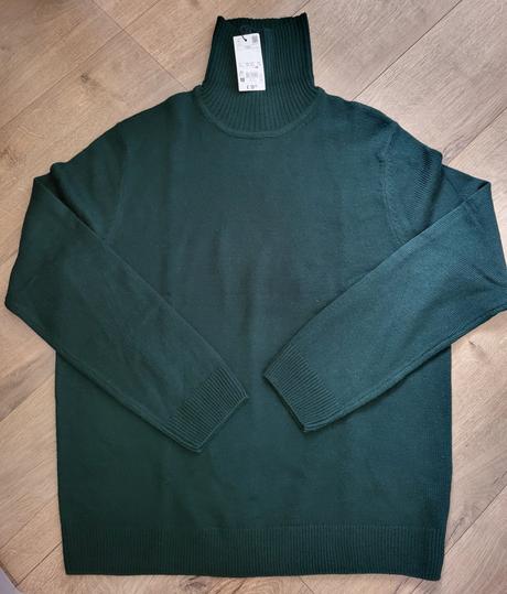 Zelený a biely rolák,  oba nové,  značky ovs , kup, ovs,xxl