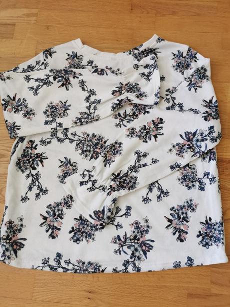Kvietkovana mikina, xl